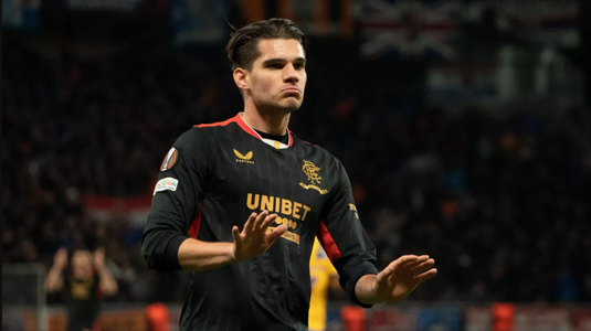 Ianis Hagi, modest după golul frumos marcat în Europa League, în Brondby - Rangers 1-1: "Am reuşit ca şi echipă" | EXCLUSIV