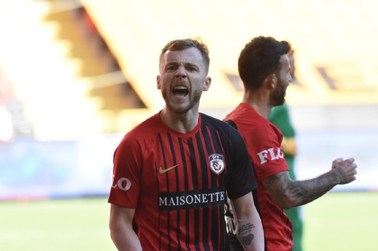 VIDEO | Alex Maxim, gol şi calificare în sferturile Cupei Turciei cu Gaziantep FK! Cum a marcat