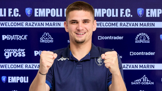 Răzvan Marin, prima reacţie după ce a fost prezetant oficial la Empoli. Ce a transmis internaţionalul român