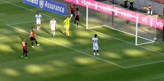 VIDEO | Rareş Ilie, impact imediat la Nice. Fostul jucător al Rapidului a dat o pasă de gol în amicalul cu Torino