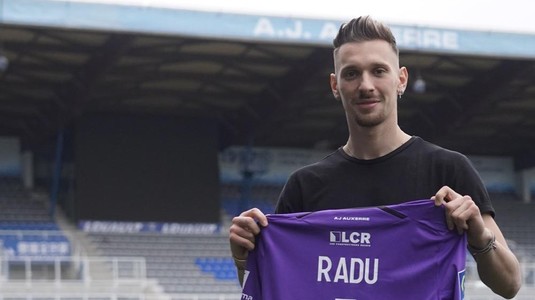 Ionuţ Radu, partidă fără gol încasat la Auxerre! Portarul român a fost desemnat omul meciului