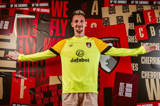 Ionuţ Radu a primit două goluri din două şuturi pe poartă la debutul pentru Bournemouth! Ce notă a primit goalkeeper-ul român