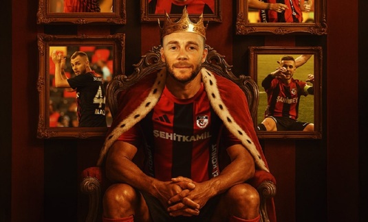 Legendă la Gaziantep! Alex Maxim, moment unic în istoria grupării din Turcia, la eşecul drastic suferit cu Fenerbahce