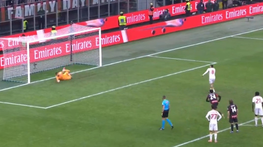 VIDEO | Stanciu putea fi erou, dar a ratat un penalty în AC Milan - Genoa 1-1, la ultima fază! Cum a bătut
