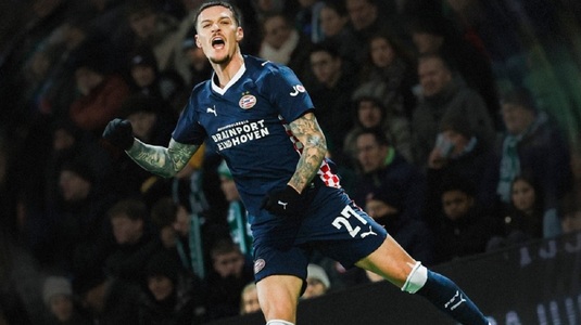 15 milioane de euro pentru Dennis Man. Ce pregăteşte PSV cu jucătorul român: ”A crescut astronomic”