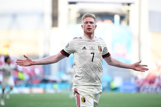 VIDEO: De Bruyne, gol superb cu Danemarca! Cum a reuşit să marcheze starul din naţionala Belgiei