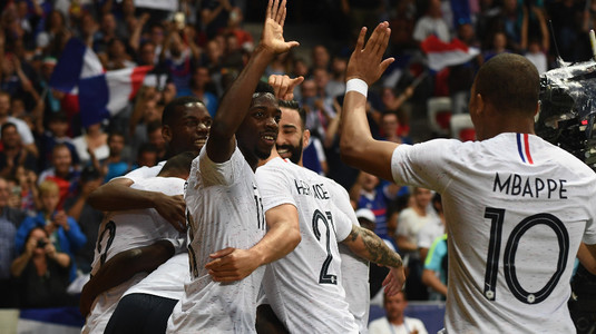 Sunt pregătiţi de Mondial! Franţa a învins cu 3-1 Italia, într-un amical care s-a disputat la Nisa