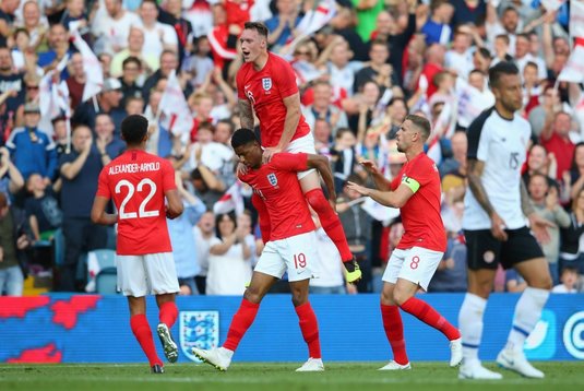 VIDEO | "Leii" au trecut ultimul test înaintea Cupei Mondiale: Anglia - Costa Rica 2-0. Super gol reuşit de Rashford