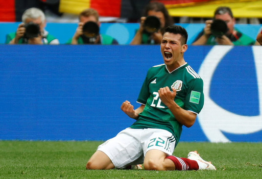 A fost nebunie după victoria cu Germania | Cutremur la Ciudad de Mexico, după golul marcat de Lozano!