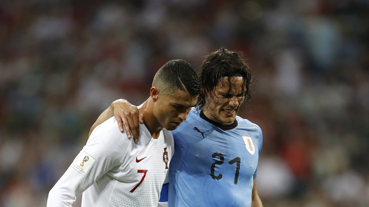 Ziua în care CM 2018 a rămas fără Messi şi Ronaldo. Uruguay - Portugalia 2-1, iar acum cunaştem primul sfert de finală de la Mondial