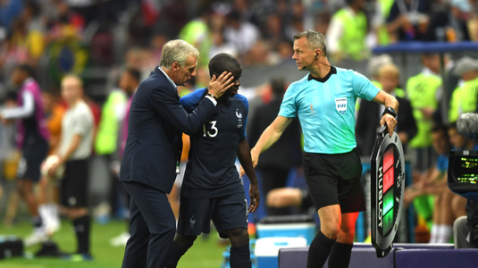 Adevăratul motiv pentru care N'Golo Kante a fost înlocuit în finala CM 2018. Ce probleme a avut mijlocaşul francez