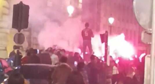 Marocanii au sărbătorit pe străzile din Belgia, Franţa şi Ţările de Jos calificarea în semifinalele Cupei Mondiale. Au fost înregistrate şi incidente