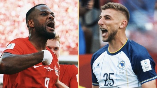 Canada - Bosnia 1-1, la Cupa Mondială! Lukic a înscris pentru Bosnia, dar gazdele au revenit. Primul egal al turneului final din 2026