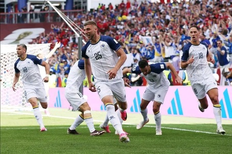 În extaz! Reacţia lui Jovo Lukic după ce a devenit eroul Bosniei: ”Primul meu gol la Mondial. Parcă am jucat acasă”