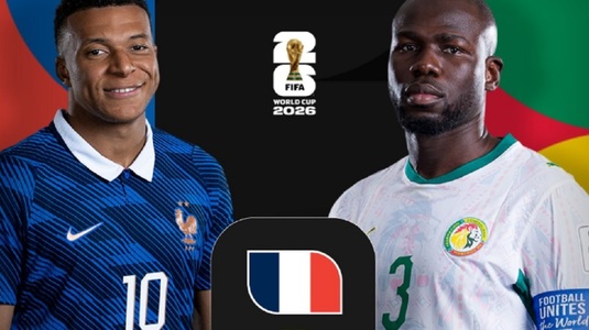 LIVE TEXT | Franţa - Senegal, ora 22:00, la Cupa Mondială 2026. Vicecampioana lumii vizează a treia finală la CM din mandatul lui Deschamps