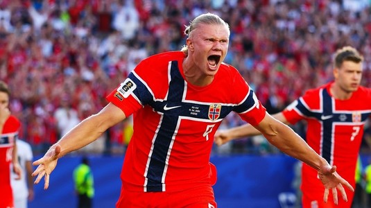 Norvegia a pornit ca din tun la Mondial! Haaland, dublă de superstar în meciul cu Irak