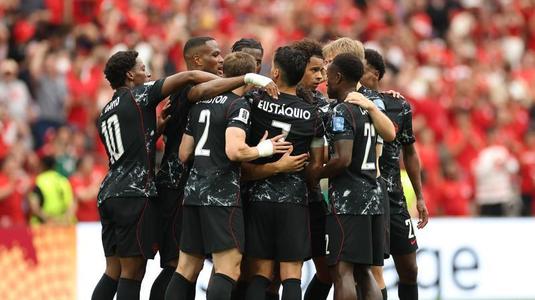 VIDEO | Accidentare gravă în meciul Canada - Qatar 6-0! A părăsit terenul pe targă, iar verdictul e dur: fractură de tibie şi peroneu!