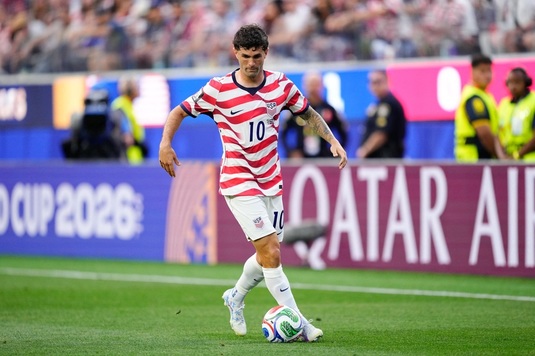 Alarmă la naţionala SUA. Superstarul Christian Pulisic, out contra Australiei. Ce s-a întâmplat cu ”Captain America”