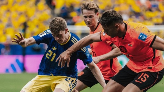 LIVE TEXT | Ţările de Jos - Suedia la Cupa Mondială, ACUM, pe orangesport.ro. De neoprit! Olandezii, demonstraţie de forţă