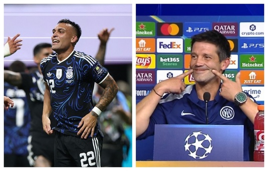 Lautaro Martinez a zâmbit în sfârşit! Atacantul care a calificat Argentina în finală a ascultat sfatul primit de la Cristian Chivu