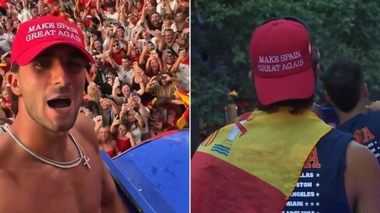 Două milioane de oameni au ieşit în stradă pentru a petrece alături de jucătorii Spaniei. Ferran Torres, referinţă la celebrul slogan al lui Donald Trump