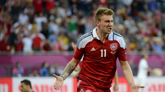 Salvaţi de tuşier! Danezii au avut un gol anulat eronat în prima repriză a meciului cu România FOTO