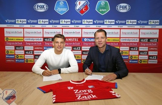 NEWS ALERT | Căpitanul României U17 a semnat cu Utrecht! ”E un transfer ieşit din comun. Chiar înseamnă că merită”