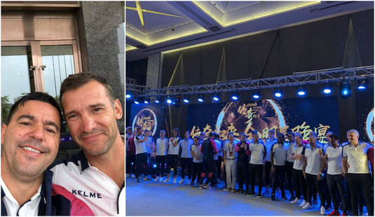 Selecţionerul coboară în iarbă! FOTO | Contra, pe teren alături de nume uriaşe într-un meci de gală: Starurile Europei vs Starurile Americii de Sud