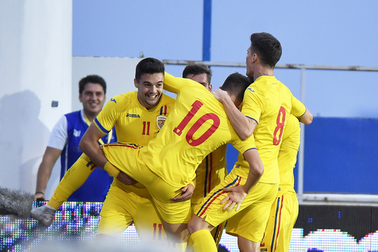 România U21 - Bosnia U21 2-0. Show marca Hagi! Ianis, pasă de gol şi gol direct din corner. Suntem aproape de Euro