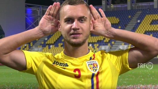 VIDEO | Puşcaş, prins între Campionatul European U21 şi naţionala mare: "Grea întrebare..." Vezi cum a răspuns atacantul