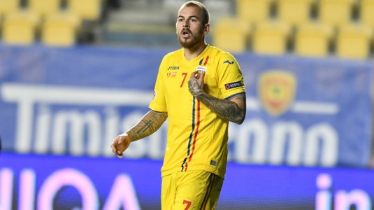 Denis Alibec nu a făcut diferenţa în meciul cu Islanda. Cum îl apără Mirel Rădoi: "L-am lăsat izolat"