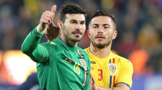 FOTO | Florin Niţă a jucat prima repriză a meciului cu Grecia purtând în picioare două ghete diferite
