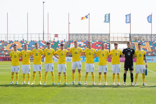 România U19, eşec categoric cu Islanda U19. Meci cu multe evenimente în ultima etapă din Turul de Elită