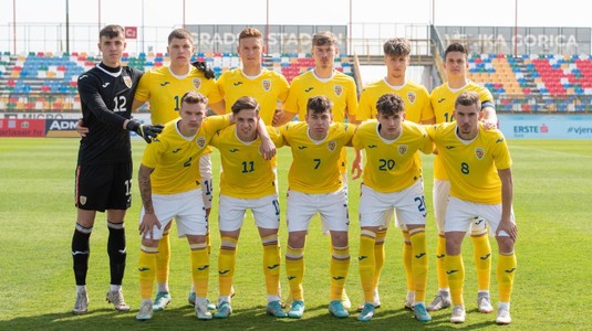 Naţionala U19 va juca în grupă cu Slovacia, Italia şi Franţa la EURO 2022