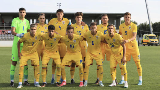 Israel ne-a bătut la U19, după ce la seniori ne-au pus mari probleme! Tricolorii mici au cedat în repriza a doua