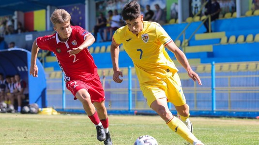 Înfrângere surprinzătoare în pregătirile pentru EURO. Naţionala U18 a României, învinsă de echipa similară a Republicii Moldova