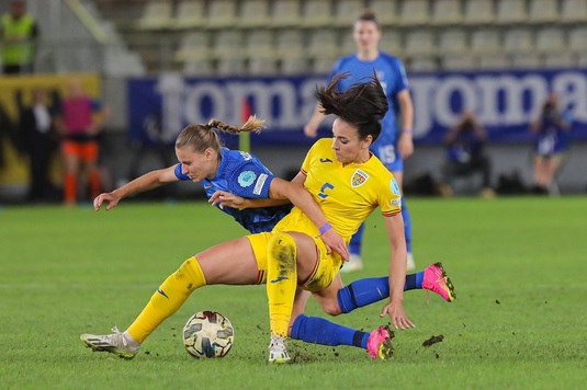 Naţionala feminină a pierdut din nou în Liga Naţiunilor! Finlanda a venit pe "Arcul de Triumf" şi s-a impus