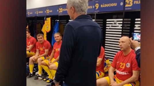 VIDEO Discursul lui Mourinho din vestiarul Generaţiei de Aur: ”Istoria rămâne pentru totdeauna. Este o onoare să particip”