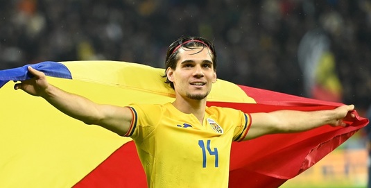 FOTO Ianis Hagi, căpitan în premieră pentru naţionala României