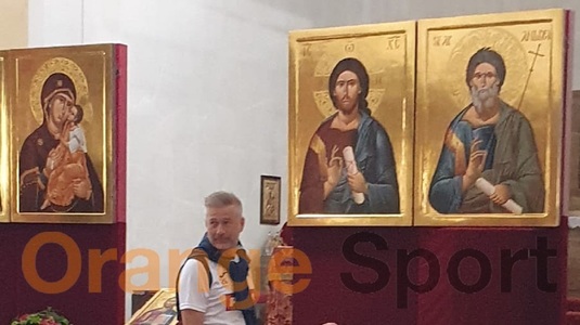 Edi Iordănescu, apariţie specială la biserica românească din Wurzburg. Selecţionerul României nu a uitat de marea sărbătoare creştină | FOTO VIDEO
