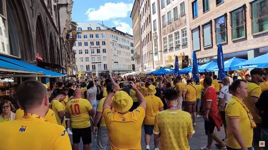 VIDEO | Atmosferă de senzaţie în Germania! Românii au venit să susţină naţionala într-un număr impresionant