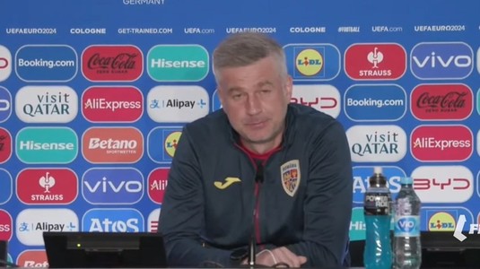 "A zis că antrenaţi o echipă slabă cu jucători slabi". Provocat, Edi Iordănescu a reacţionat înainte de România - Belgia: "Am mai zis"