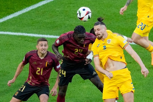 Belgia - România 2-0. "Tricolorii", copleşiţi de favorita grupei E în a doua partidă de la EURO 2024. De Bruyne şi Tielemans, marcatorii lui Tedesco