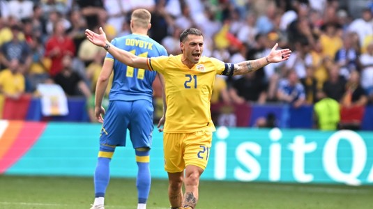 UEFA a anunţat golul primei etape de la EURO 2024. Pe ce loc s-a clasat reuşita lui Stanciu din meciul România - Ucraina