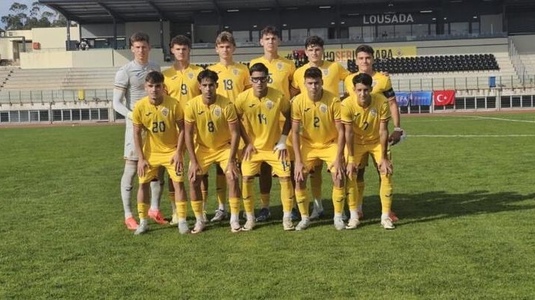 Înfrângere pentru România U18 în cel de-al doilea amical contra Slovaciei