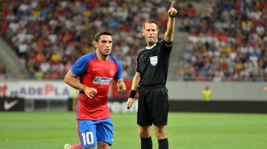 UEFA a anunţat numele arbitrului de la România - Bosnia. Centralul i-a mai condus pe tricolori la un meci în Kosovo, în 2023