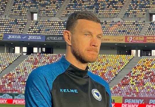 Edin Dzeko a spus ce crede despre naţionala României! Fotbalistul tricolor pe care încă îl ţine minte: "Nu l-am contactat"