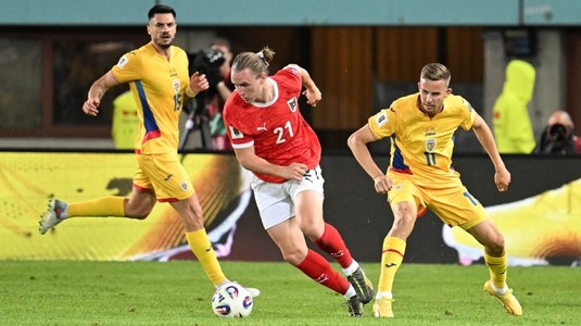 LIVE TEXT | Austria - România, ACUM, pe orangesport.ro. Două ocazii mari pentru "Tricolori"