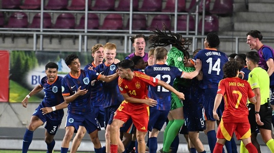 ”Am fost cei mai norocoşi. Şi semifinala a fost fantastică”. Concluziile selecţionerului olandez, după câştigarea EURO U19 2025 din România