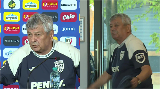 Mircea Lucescu s-a ridicat brusc şi a părăsit sala de conferinţe: "Ştiţi de ce fac asta? Ca să mă mai înjure ăia că nu vreau să răspund la întrebări"
